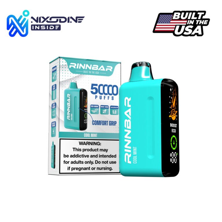 RINNBAR Nixodine Cool Mint Disposable Vape