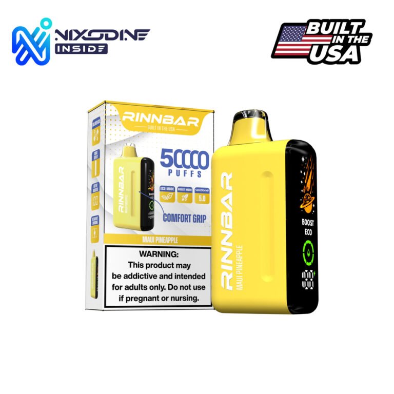 RINNBAR Nixodine Maui Pineapple Disposable Vape