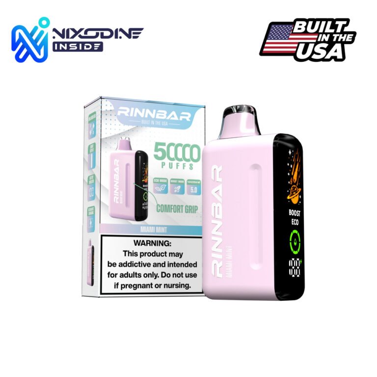 RINNBAR Nixodine Miami Mint Disposable Vape
