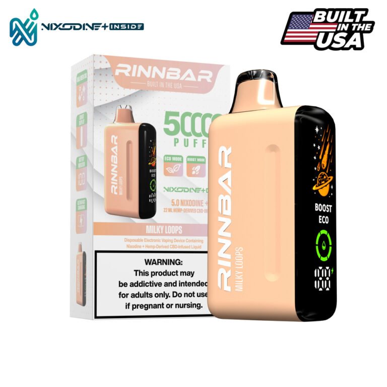 RINNBAR Nixodine + Milky Loops 50000 Puff Disposable