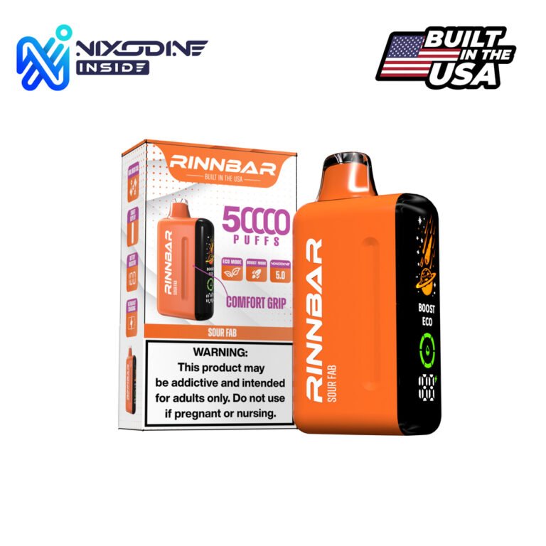 RINNBAR Nixodine Sour Fab Disposable Vape