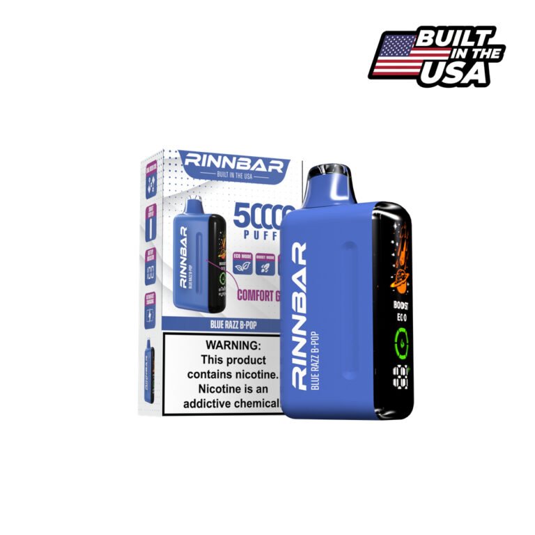 RINNBAR Regular Blue Razz B-pop Disposable Vape