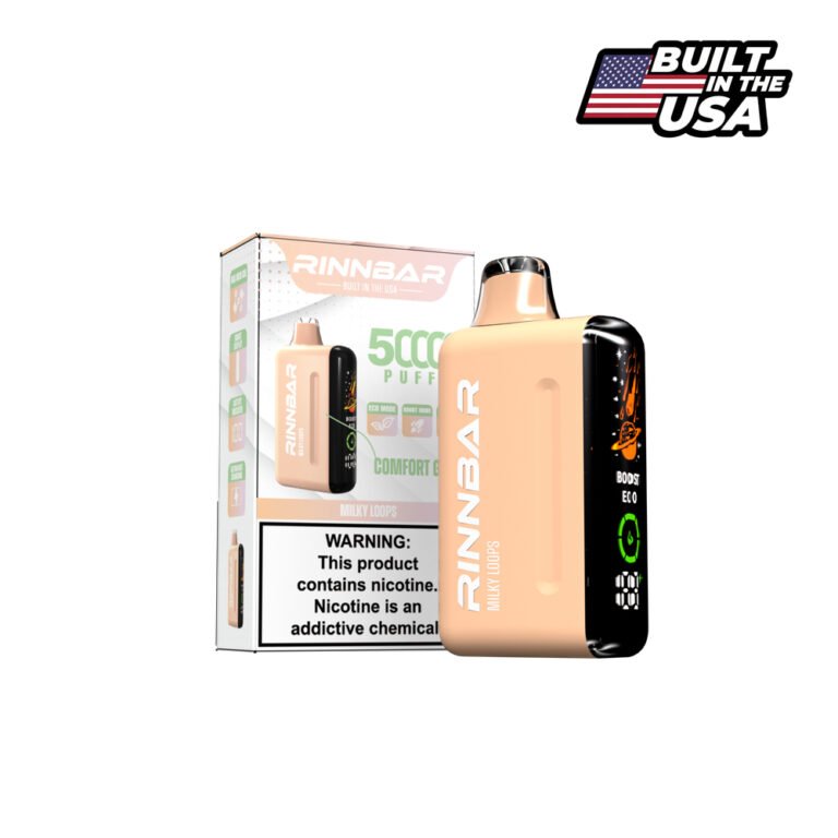RINNBAR Regular Milky Loops Disposable Vape