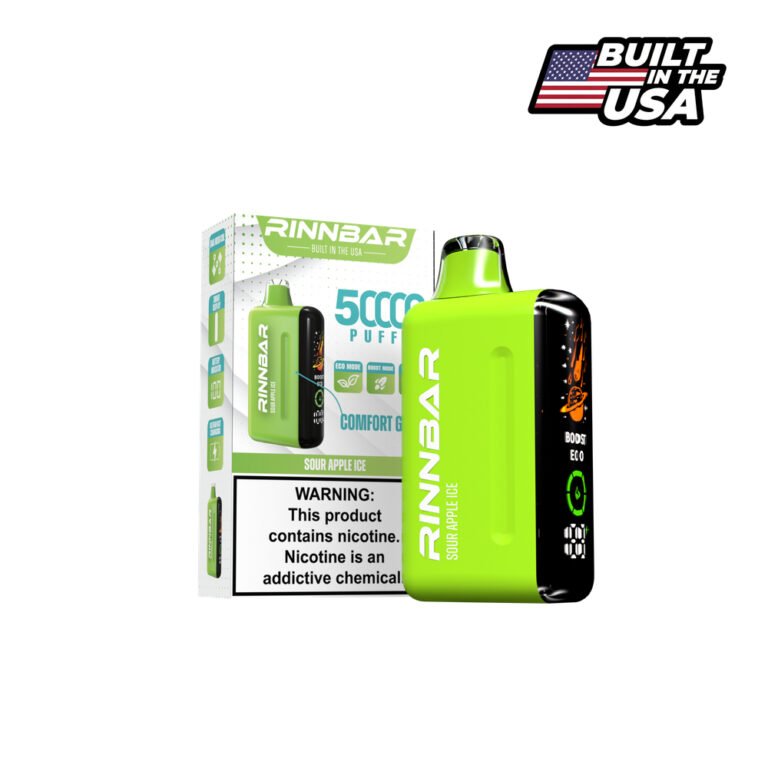 RINNBAR Regular Sour Apple Ice Disposable Vape