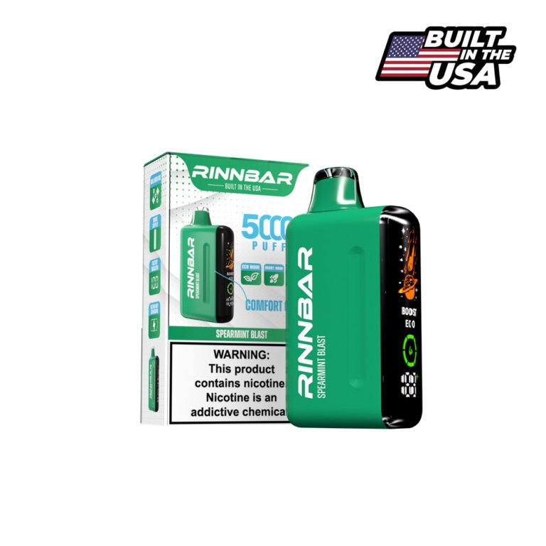 RINNBAR Regular Spearmint Blast Disposable Vape