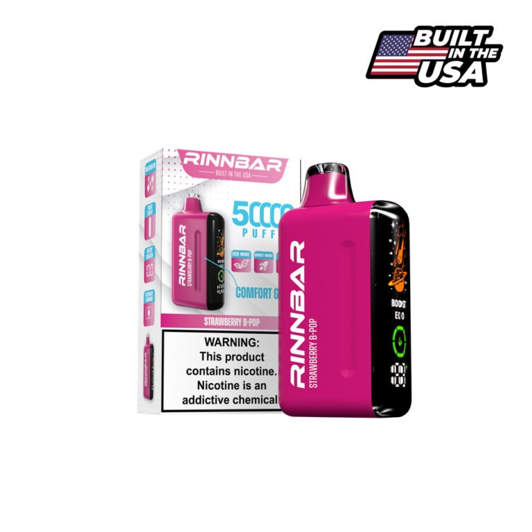 RINNBAR Regular Strawberry B-pop Disposable Vape