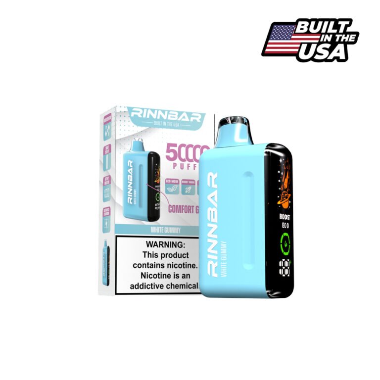 RINNBAR Regular White Gummy Disposable Vape